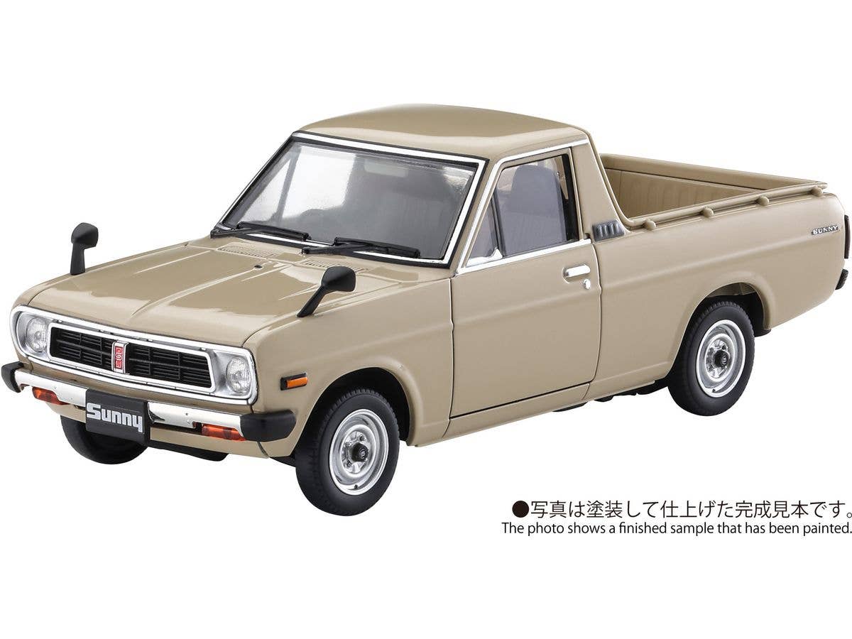 Datsun Sunny Truck (B121) Mid-Cycle Short Body (Beige)
