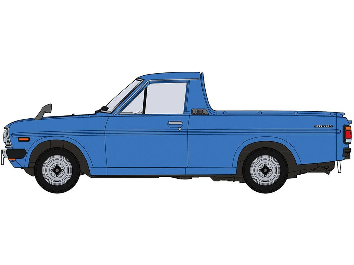 Datsun Sunny Truck (B121) Mid-Cycle Short Body (Blue)