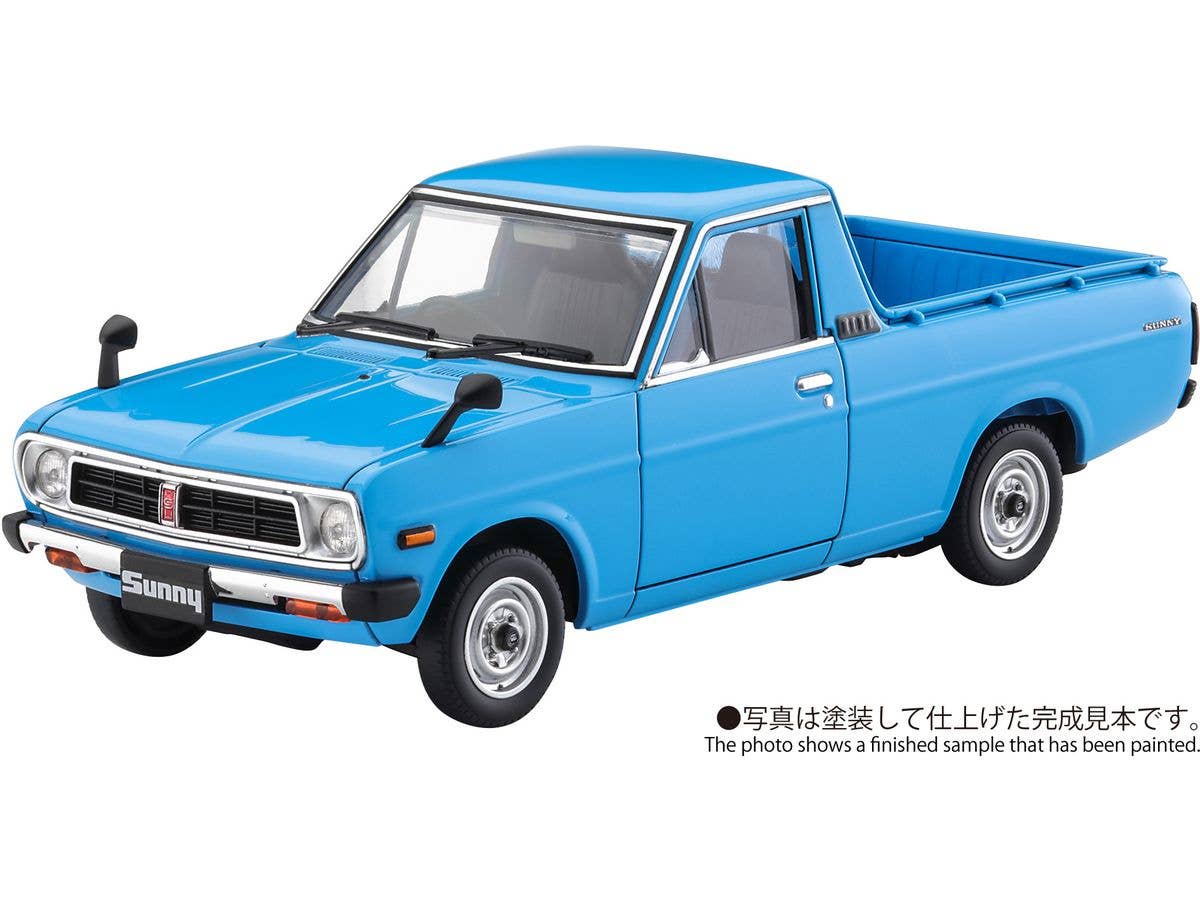 Datsun Sunny Truck (B121) Mid-Cycle Short Body (Blue)