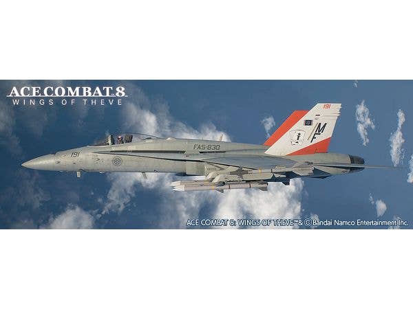 ACE COMBAT 8: WINGS OF THEVE F/A-18C Hornet Queen Flight