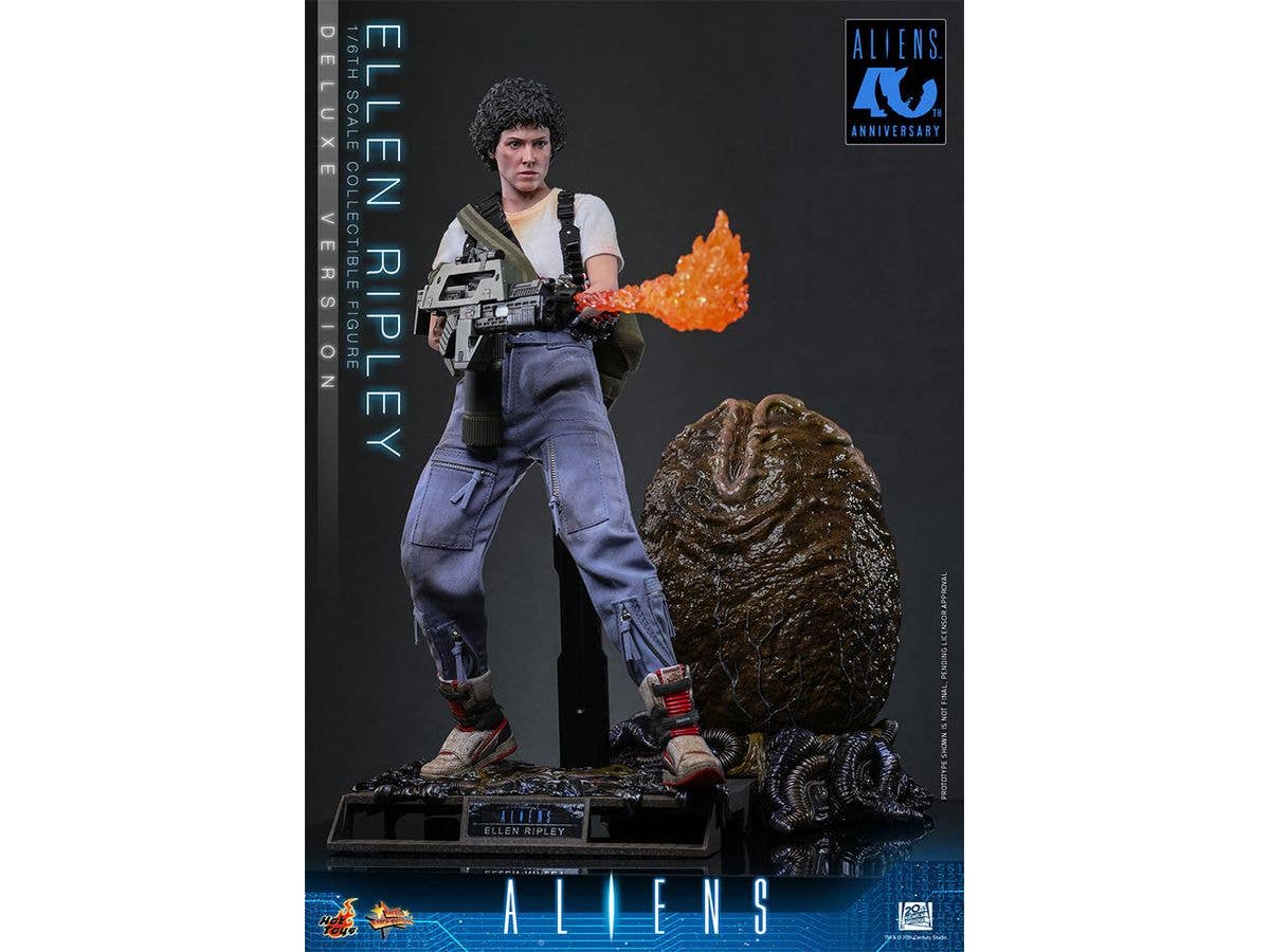 Movie Masterpiece - Scale Fully Poseable Figure: Aliens - Ellen Ripley (2.0 / Deluxe Version)