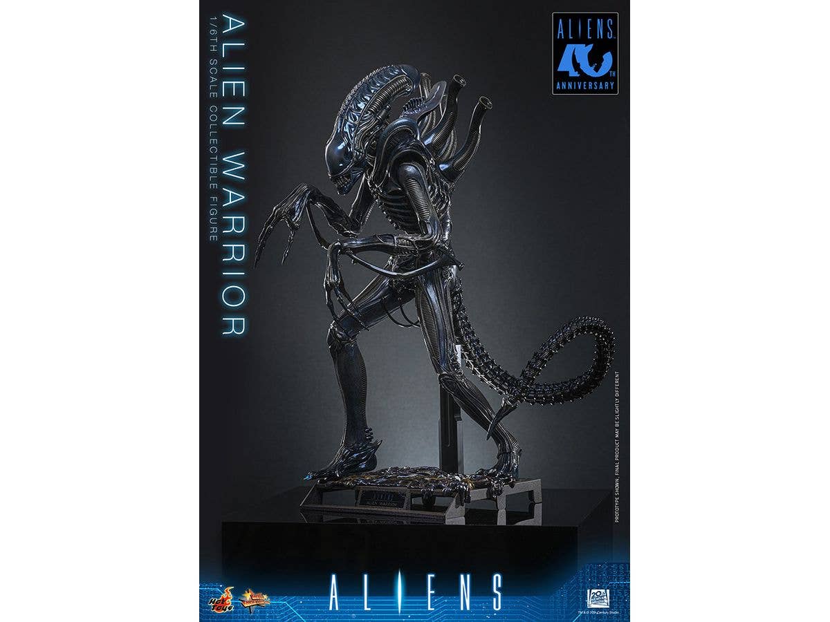 Movie Masterpiece - Fully Poseable Figure: Aliens - Alien Warrior (2.0)