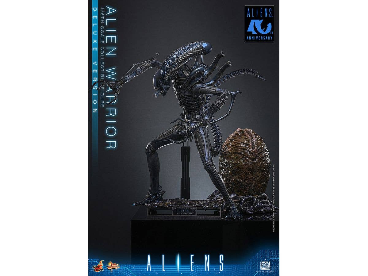Movie Masterpiece - Fully Poseable Figure: Aliens - Alien Warrior (2.0 / Deluxe Version)