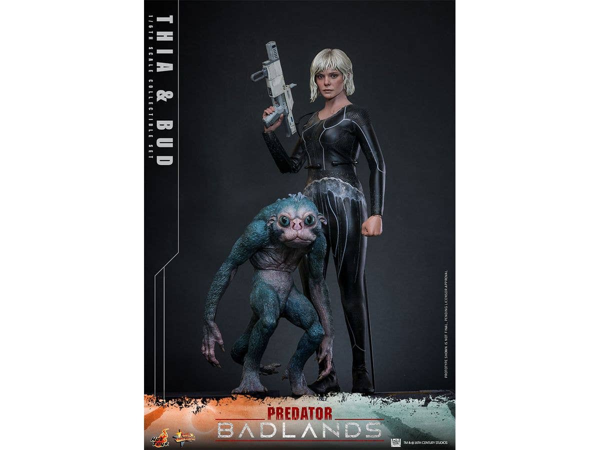 Movie Masterpiece - Fully Poseable Figure: Predator: Badlands - Thia & Bud