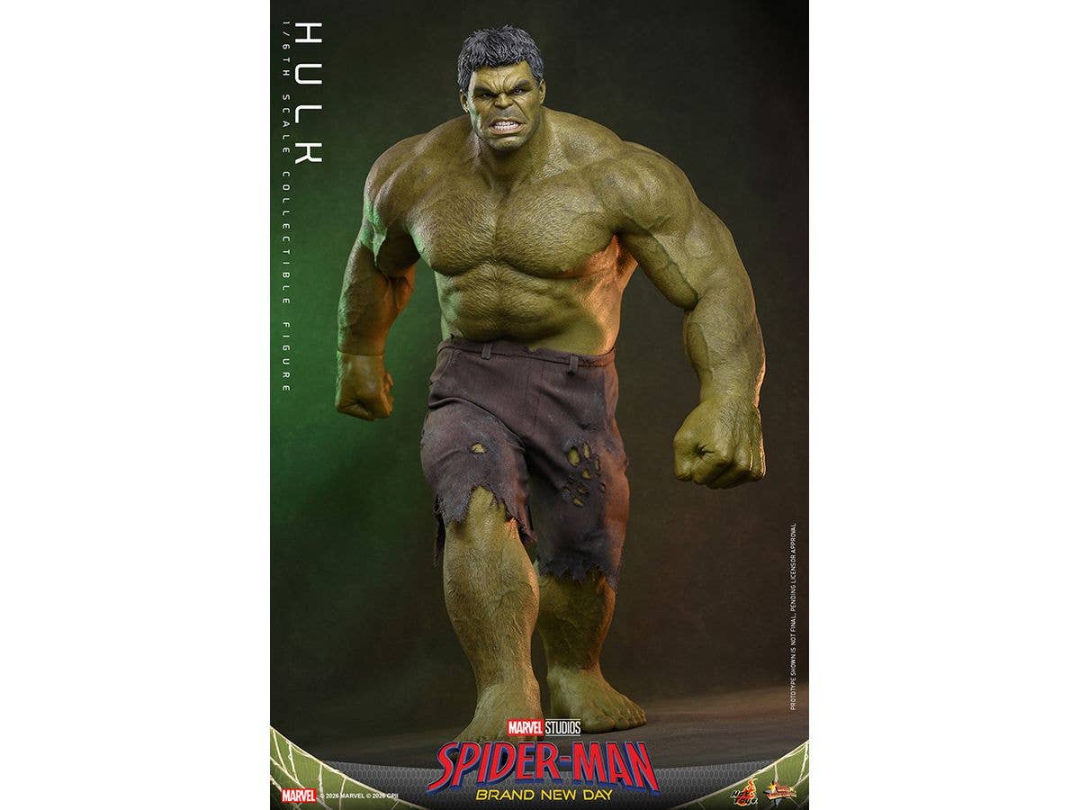 Movie Masterpiece - Scale Fully Poseable Figure: Spider-Man: Brand New Day - Hulk
