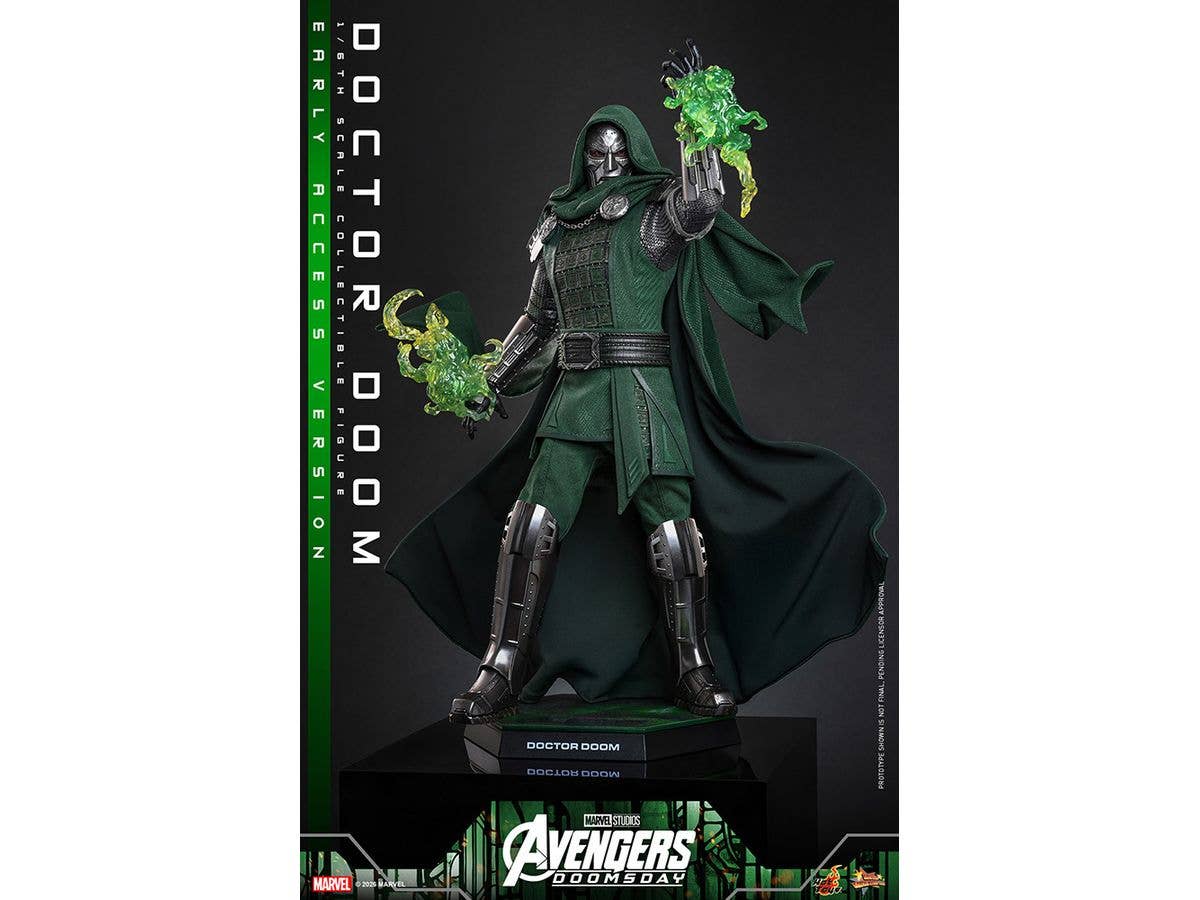Movie Masterpiece - Fully Poseable Figure: Avengers: Doomsday - Doctor Doom