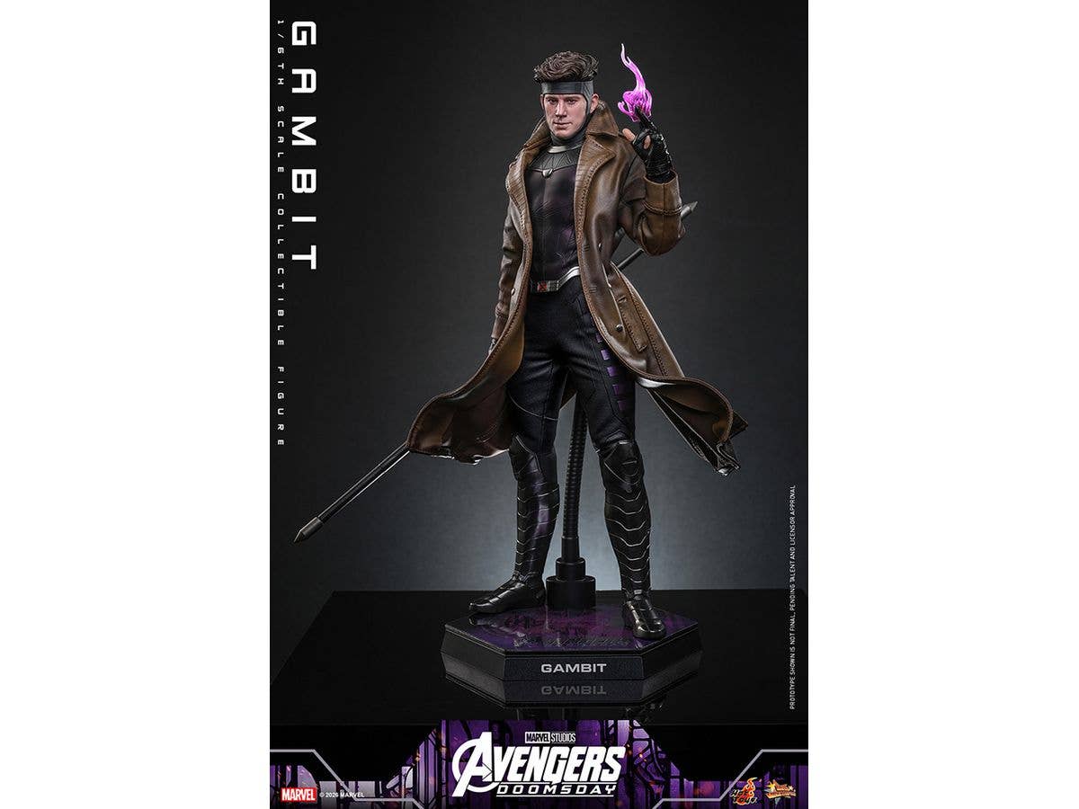 Movie Masterpiece - Fully Poseable Figure: Avengers: Doomsday - Gambit