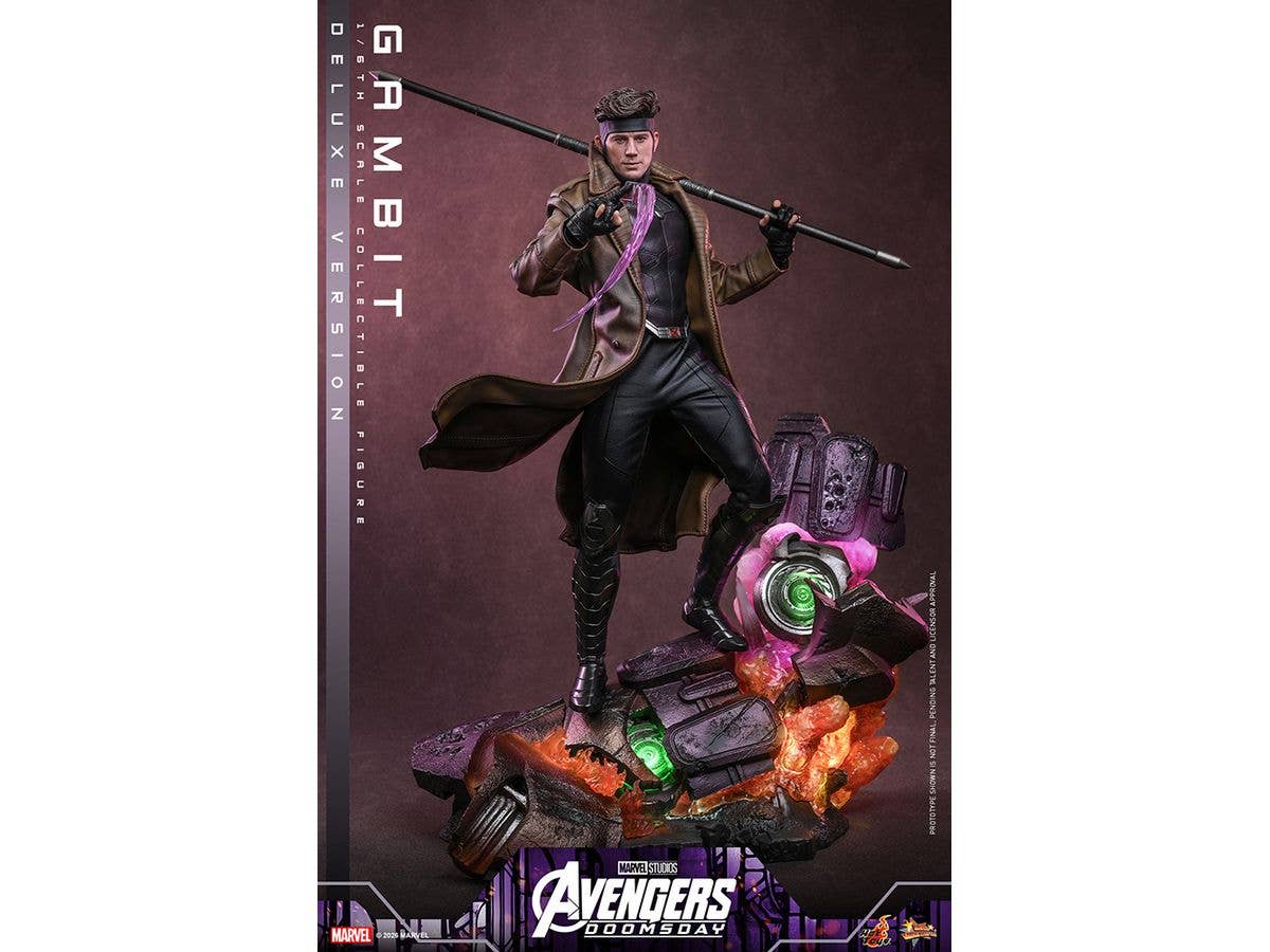 Movie Masterpiece - Fully Poseable Figure: Avengers: Doomsday - Gambit (Deluxe Version)