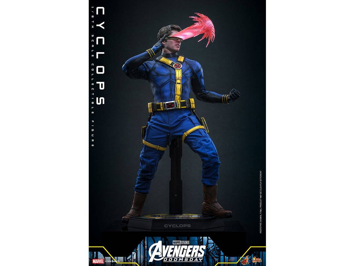 Movie Masterpiece - Fully Poseable Figure: Avengers: Doomsday - Cyclops