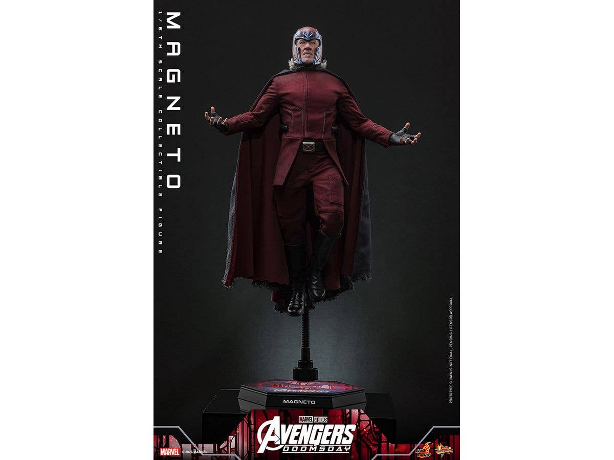 Movie Masterpiece - Fully Poseable Figure: Avengers: Doomsday - Magneto