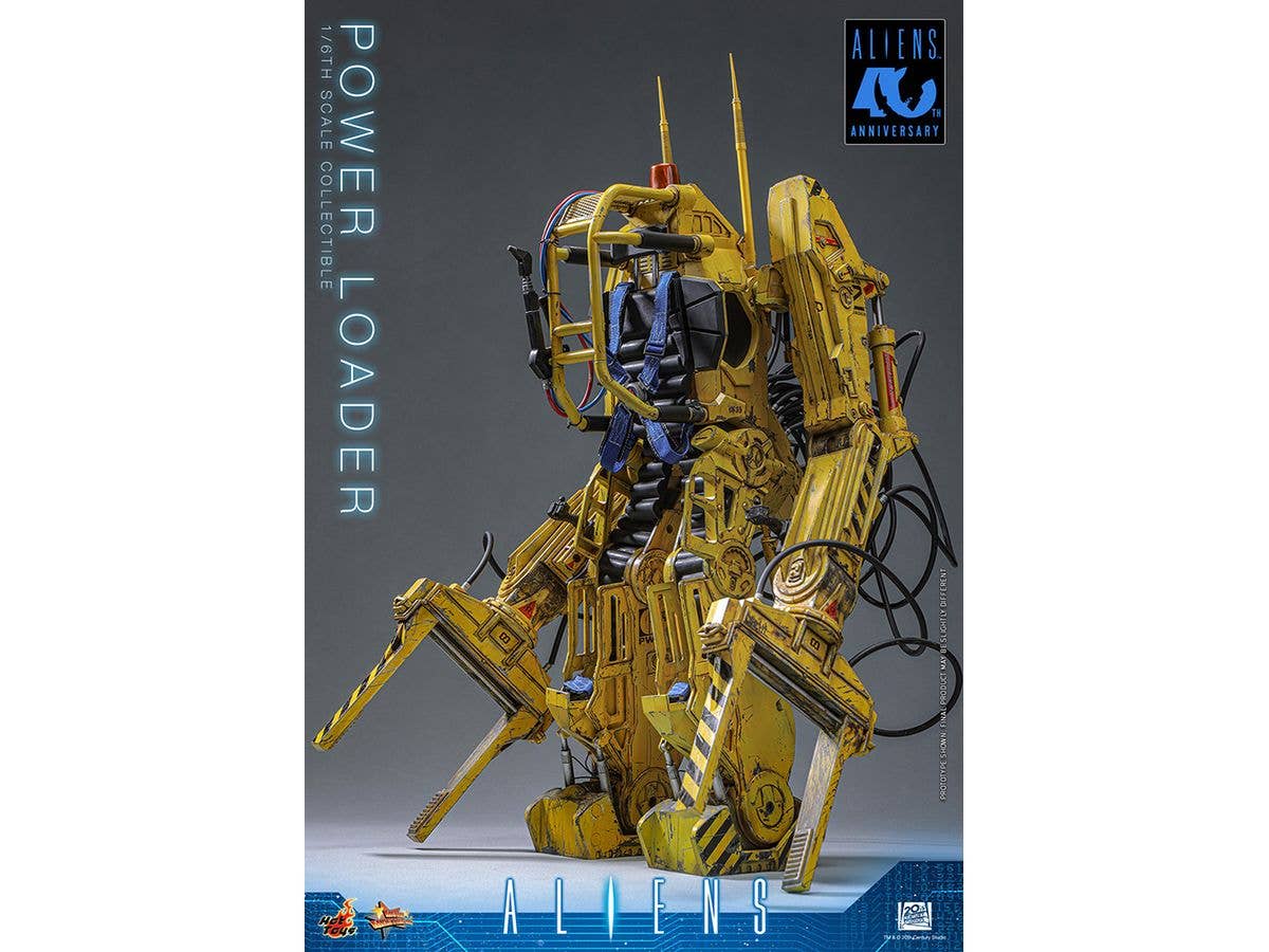 Movie Masterpiece - Scale Fully Poseable Figure: Aliens - Power Loader