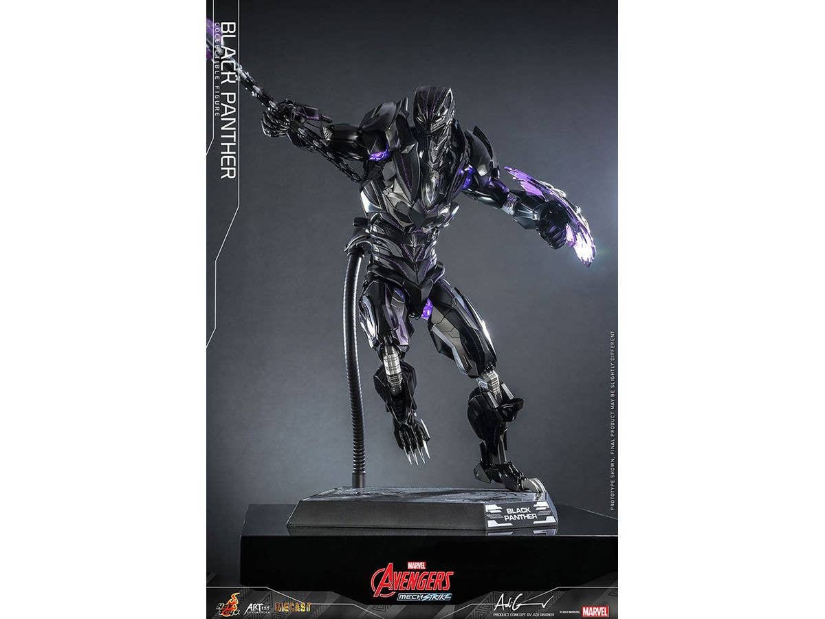 Artist Collection DIECAST - Marvel's Avengers Mech Strike - Black Panther