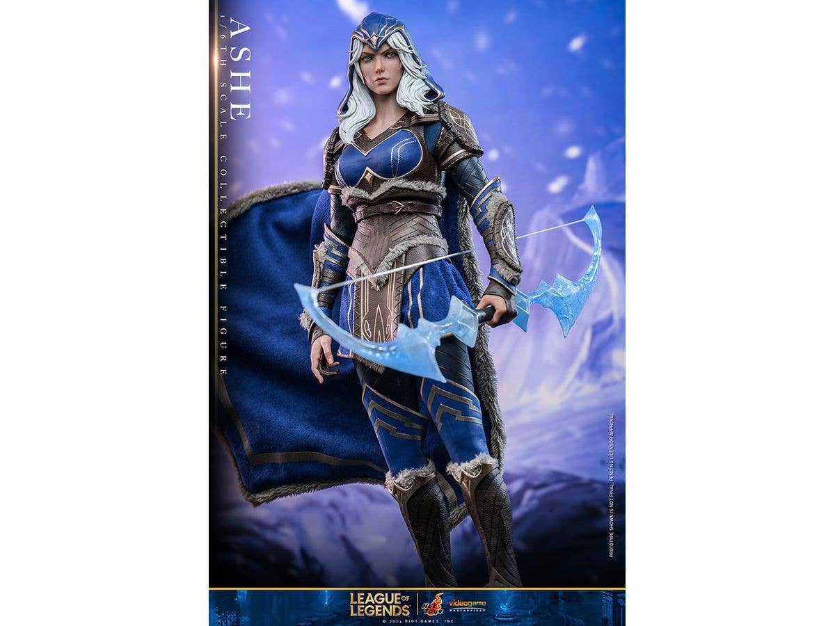 Video Game Masterpiece - Fully Poseable Figure: League of Legends - Ashe