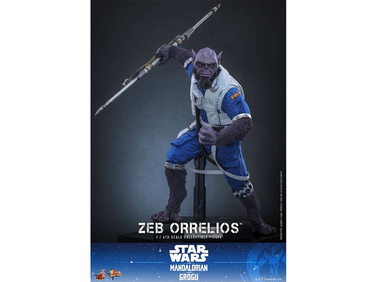 Movie Masterpiece - Fully Poseable Figure: Star Wars: The Mandalorian and Grogu - Zeb Orrelios