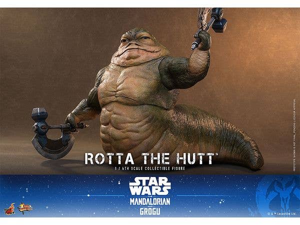 Movie Masterpiece - Fully Poseable Figure: Star Wars: The Mandalorian and Grogu - Rotta The Hutt