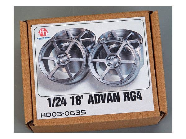 18" Advan RG4 Wheels (Resin + Decals)