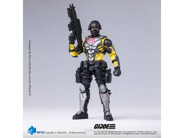 HIYA Exquisite Mini Series 4 Inch G.I. Joe Python Trooper Action Figure