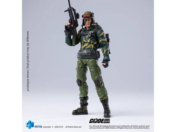 HIYA Exquisite Mini Series 4 Inch G.I. Joe Dusty Tiger Force Version Action Figure