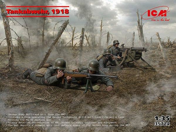 Tankabwehr 1918 WWI German Army Anti-Tank Unit