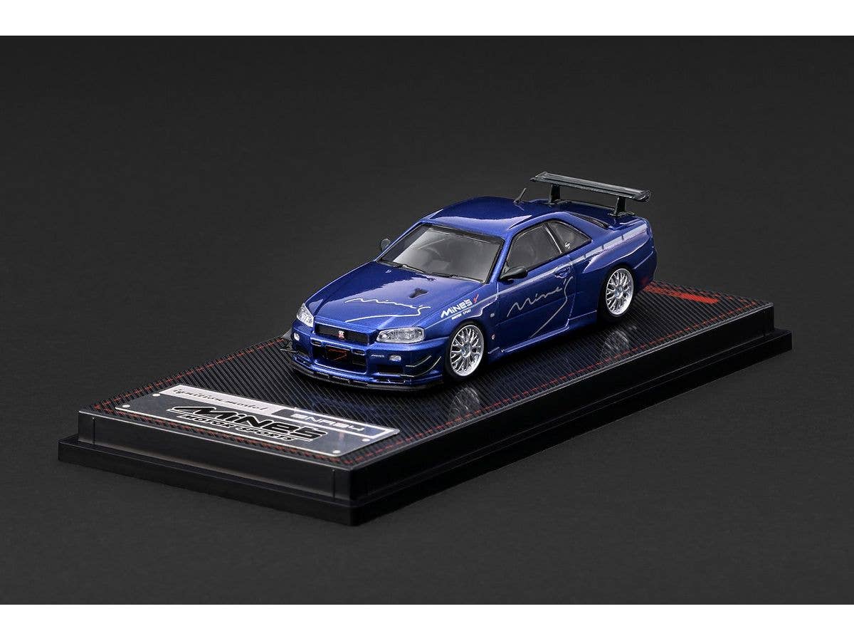 Nissan Skyline GT-R Mine's (R34) Blue Metallic