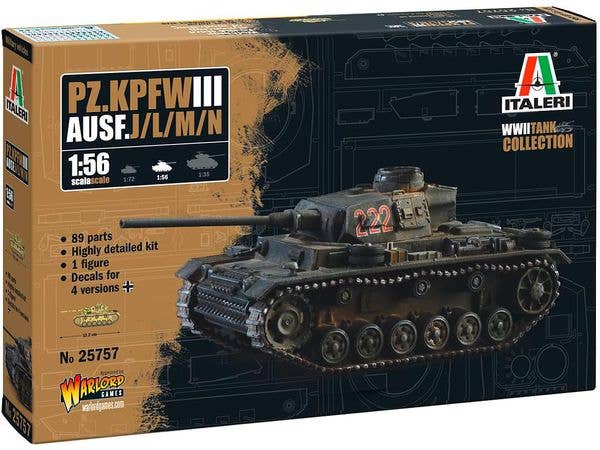 WW.II German Army Panzer III J/L/M/N type