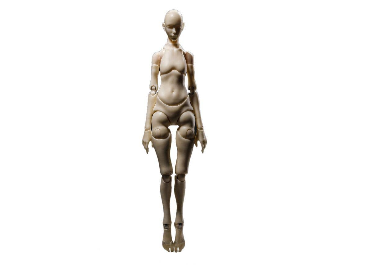 JPT Design Female Action Figure Body ITX-01M Pale Yellow