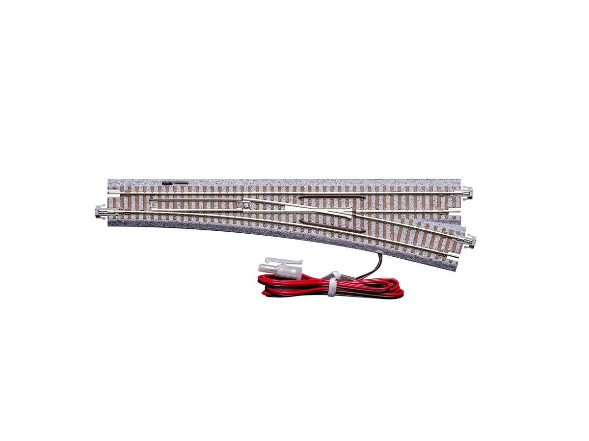 (Right): #6 Electric Right Turnout with Composite Sleeper