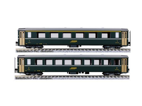 RhB Passenger Car EW I A1230 (Green)