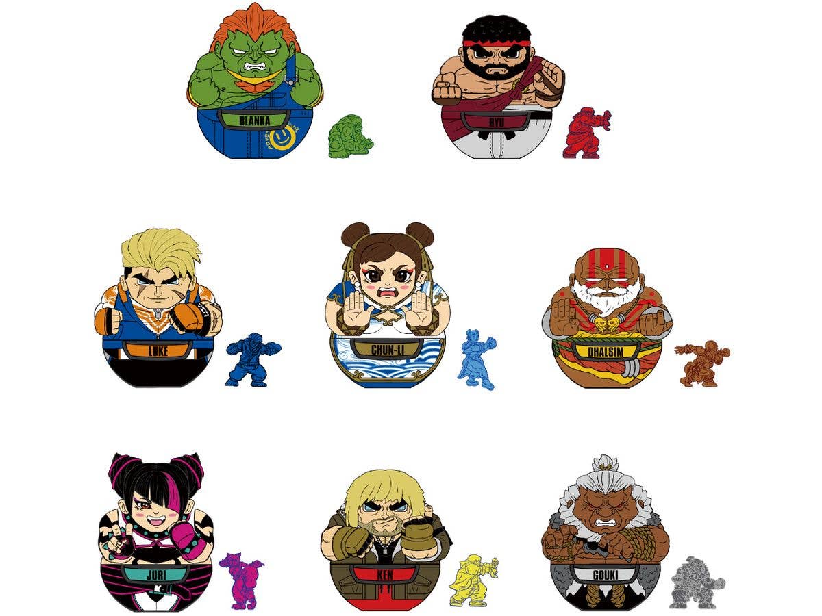 World in Your Pocket Street Fighter 6 Trading Play set 1Box 9pcs