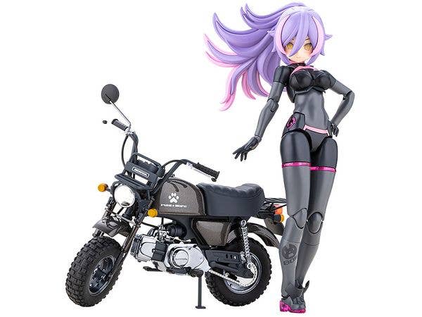 Megami Device PUNI MOFU RACING LANG with 1/12 Honda Z50J Gorilla