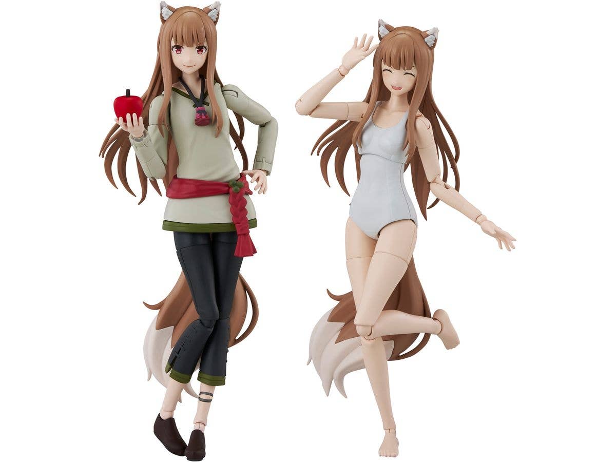 Kadokawa Plastic Model Series Spice and Wolf: Merchant Meets the Wise Wolf Holo DX ver.