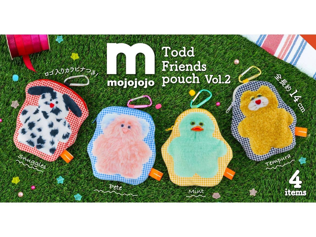 mojojojo Todd Friends pouch Vol.2 BOX 1Box 12pcs