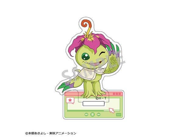 Digimon Adventure: Mini Acrylic Stand Palmon / Link Coordination