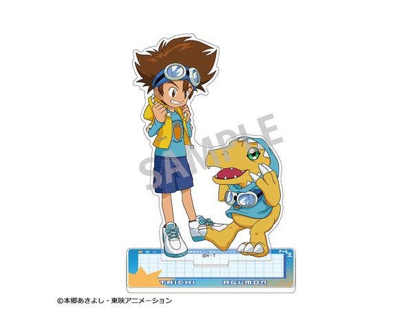 Digimon Adventure: Acrylic Stand Taichi Yagami & Agumon / Link Coordination