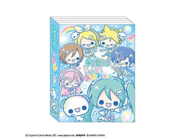 Hatsune Miku x Pukupuku Awawa-chan: Flap Flap Memo