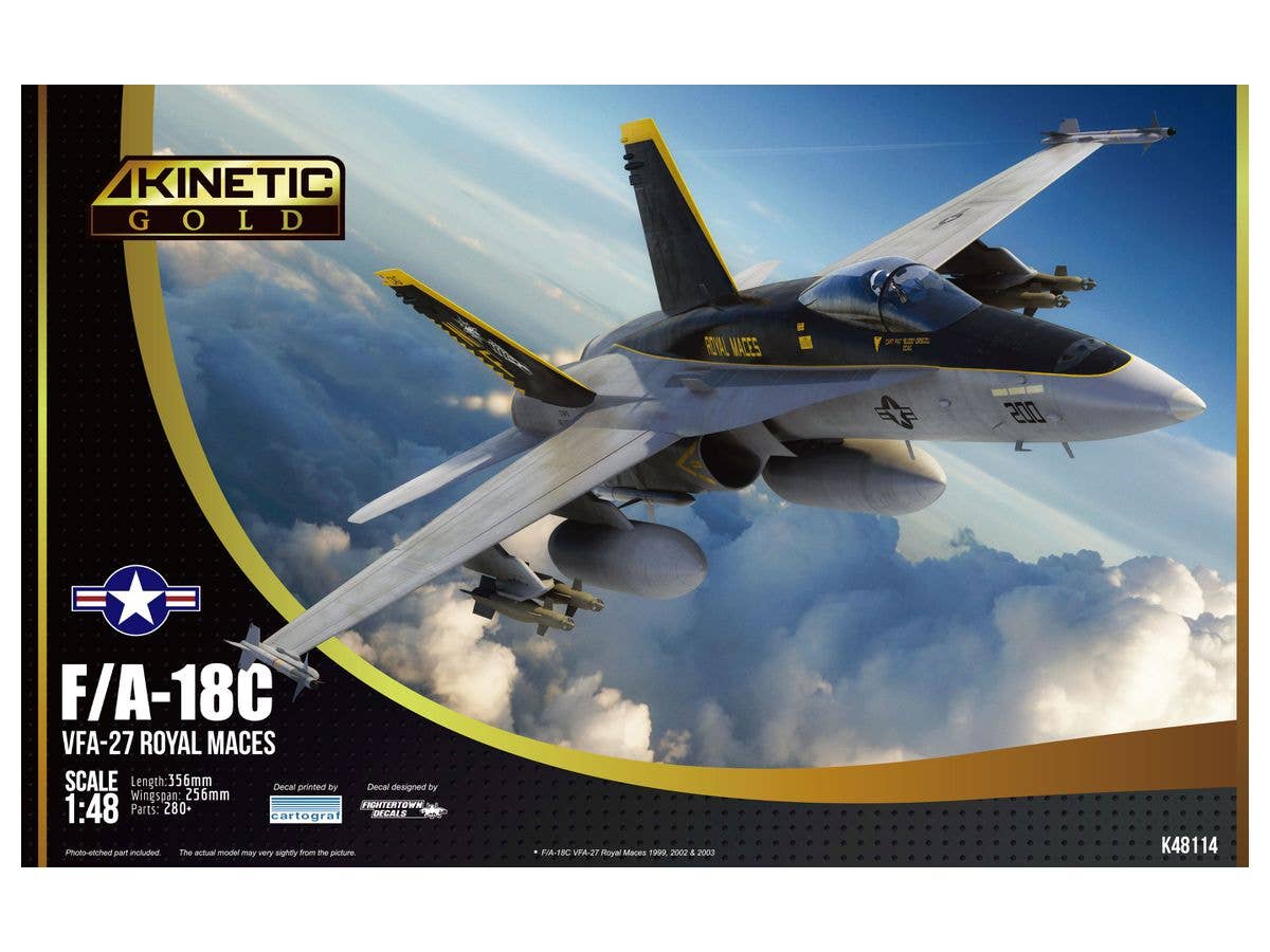 F-18C USN VFA-27 - Royal Maces