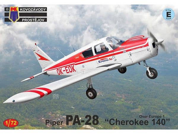 Piper PA-28 Cherokee 140 Over Europe 1