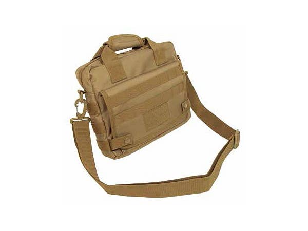 Military Tablet PC Shoulder Bag TAN