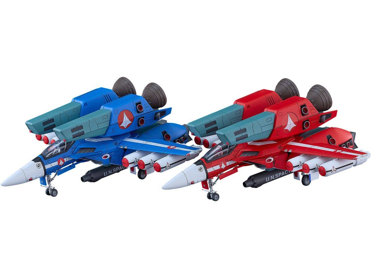 PLAMAX PX-20 VF-1J Super Fighter Valkyrie Max & Milia The Galaxy's Strongest Set (Super Dimension Fortress Macross)