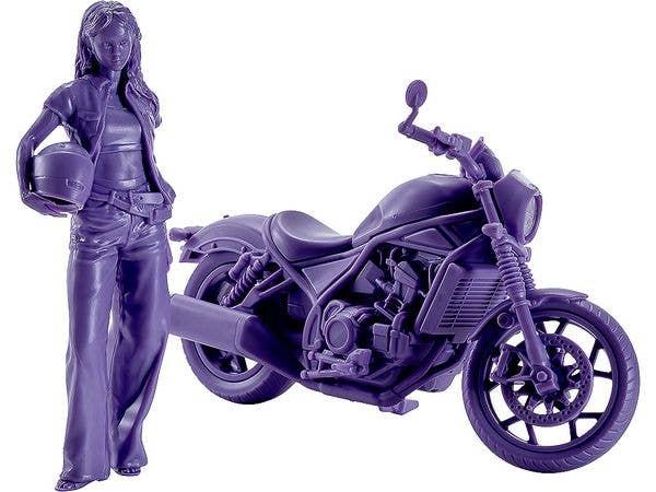 PLAMAX MF-101 Rider's portrait Honda Rebel 1100 Navy