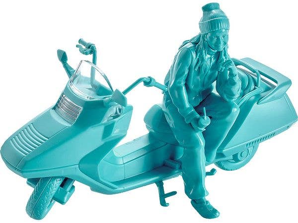 PLAMAX MF-102 Rider's portrait Honda Fusion Turquoise