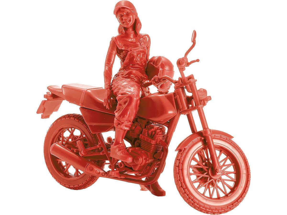 PLAMAX MF-103 Rider's portrait Honda FTR 223 Red