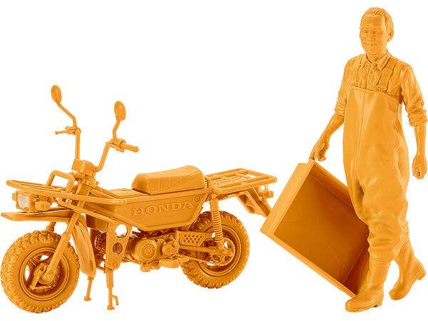 PLAMAX MF-104 Rider's portrait Honda MOTRA Yellow