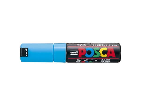 POSCA Bold Square Light Blue