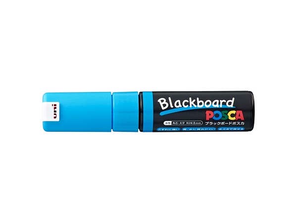 Blackboard POSCA Bold Square Light Blue