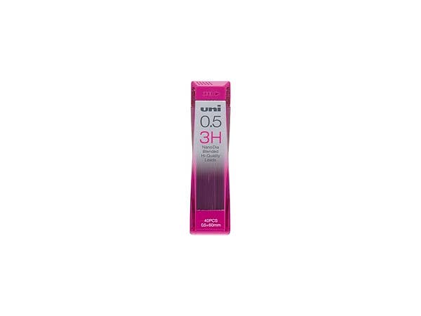 Uni Nano Dia Mechanical Pencil Refill 0.5mm 3H