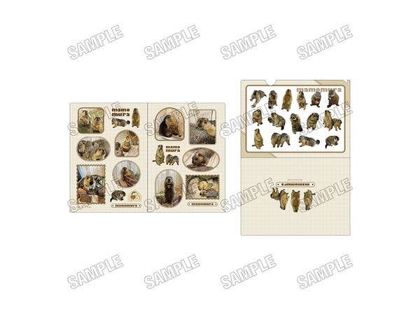 Marmot Cafe Marmot Village: Clear File Set