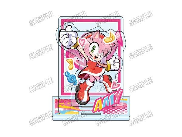 Sonic the Hedgehog: Original Mini Acrylic Diorama 3. Amy