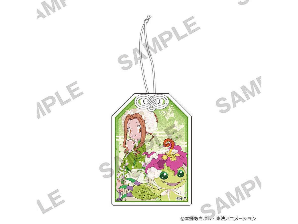 Digimon Adventure: Acrylic Charm Keychain - Mimi Tachikawa & Palmon