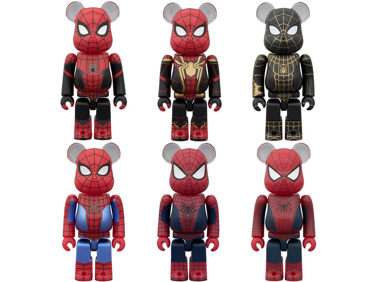 BE@RBRICK Chase Spider-Man: No Way Home: 1Box (12pcs)
